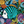 Potager Soap Co. Fish Doodle 150-piece micro jigsaw puzzle featuring a colorful, whimsical oceanic fish tank design.