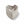 Potager Soap Co. heart-shaped French lavender bath bomb topped with dried botanical flowers on a white background