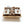 Potager Soap Co. holiday gift set featuring two organic soap bars and a gingerbread man soap in a rustic wood tray.