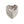 Potager Soap Co. heart-shaped bath bomb with organic French lavender buds on a white background