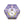 Potager Soap Co. BAUDELAIRE lavender honey soap bar in a decorative hexagonal purple box with floral illustrations.