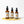 Potager Soap Co. organic lemongrass room and linen spray in amber glass bottles surrounded by dried flower petals.